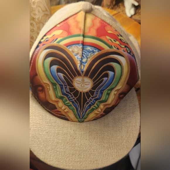 Designer Chris Dyer Peeling Bodies Hemp Flat Bill Cap - Picture 4 of 7